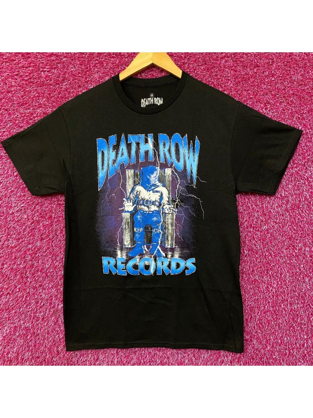 Death Row Records Electric Chair tshirt size Medium
